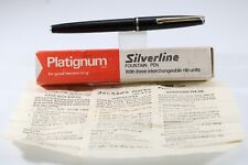 platignum silverline fountain pen for sale  BRISTOL