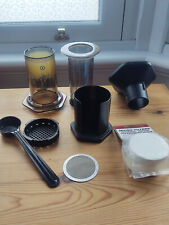 Used, AeroPress Coffee Maker complete with accessories, 350 filters & metal filter for sale  Shipping to South Africa