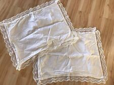 White lace trimmed for sale  Grand Junction