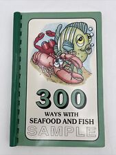 300 Ways With Seafood and Fish Cookbook 1991 libro de bolsillo en espiral segunda mano  Embacar hacia Argentina