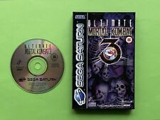 SEGA Saturn MORTAL KOMBAT III ULTIMATE Game OVP Box no Mega SNES Dreamcast 3 2 1 comprar usado  Enviando para Brazil