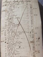 1814 ledger page for sale  Palatka