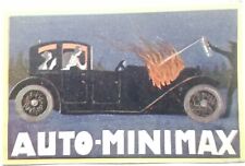 Cartolina auto minimax usato  Roma