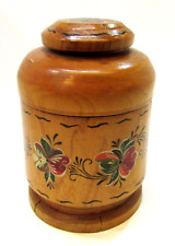 Vintage wood jar for sale  Hensel