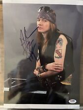 Usado, Foto Guns N Roses assinada por Axl Rose 10x14 PSA autenticada comprar usado  Enviando para Brazil