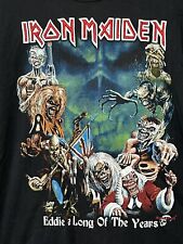 Camiseta Vintage Iron Maiden Eddie A Long Of The Years Rock Rock & Death Band Terror comprar usado  Enviando para Brazil