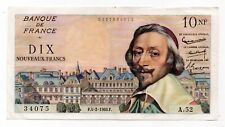 Billet nf francs d'occasion  France