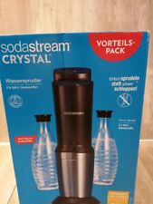 SodaStream Crystal 2.0 Wassersprudler mit CO2-Zylinder und 2x Glaskaraffen, Tita gebraucht kaufen  Herten-Disteln