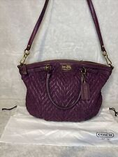 Coach madison quilted for sale  De Soto