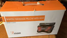 Travesseiro de massagem pescoço 3d shiatsu amassamento profundo ombro costas pé massageador térmico comprar usado  Enviando para Brazil