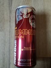 Red Bull Summer Edition Peach Pfirsich Ukraine Energy Drink Dose Full 250ml Can comprar usado  Enviando para Brazil