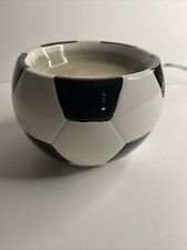 Bola de futebol Scentsy Warmer somente base preta e branca comprar usado  Enviando para Brazil