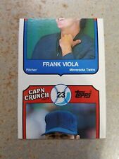 Frank Viola Kirk Gibson Dodgers 1989 Topps Cap'N Crunch Miscut RARO Oddball comprar usado  Enviando para Brazil