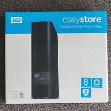 WD easystore 8TB External USB 3.0 Hard Drive WDBBCKA0080HBK-NESN *Missing cables for sale  Shipping to South Africa