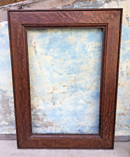 Used, ANTIQUE EDWARDIAN ARTS & CRAFTS MISSION FIGURED OAK REBATE PICTURE FRAME for sale  Shipping to South Africa