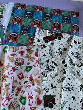 Disney christmas fabric for sale  CASTLEFORD