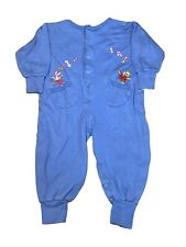 Vtg Winnie the Pooh Piglet Romper One Piece Sleeper 24 Mos 2T Purple Disney for sale  Shipping to South Africa