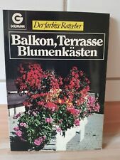 Balkon terrasse blumenkästen gebraucht kaufen  Marktredwitz