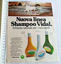 Linea shampoo vidal usato  Soliera