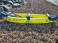 Kayak en canoa inflable GHOST-7 con doble remo para 2 personas segunda mano  Embacar hacia Mexico