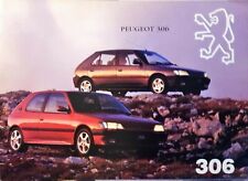 Peugeot 306 brochure for sale  BIGGLESWADE