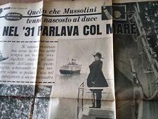 Giorno 1961 mussolini usato  Napoli