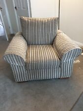 Striped armchair for sale  GERRARDS CROSS