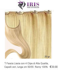 Hair extension clip usato  Capua