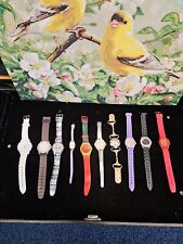 Used, Vintage/Modern Untested watch lot of 10 [K11] Swatch, Timex, Geneva for sale  Shipping to South Africa