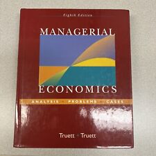 Managerial economics analysis for sale  Newark
