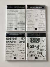 Stampin lot sentiment for sale  Long Beach
