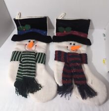 Snow man stocking for sale  Coachella