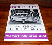 Wolseley range 1966 for sale  CROWTHORNE