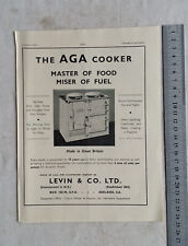 The AGA Cooker Advertisement from a Farming Magazine Ofven Stove 1948 comprar usado  Enviando para Brazil