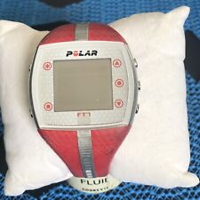 Relógio digital feminino Polar FT7 monitor de frequência cardíaca quadrado vermelho nova bateria comprar usado  Enviando para Brazil