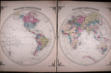 1874 map eastern for sale  Schertz