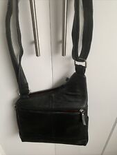 Black leather shoulder for sale  GOUROCK