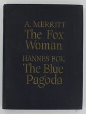 Hannes Bok 1946 A. Merritt 1ª Edição Foxy Woman The Blue Pagoda Pulp Fantasy Art comprar usado  Enviando para Brazil