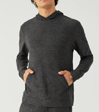 OUTDOOR VOICES Men's Hoodie Cloudknit Pullover Charcoal Gray Heather Size XL for sale  Shipping to South Africa