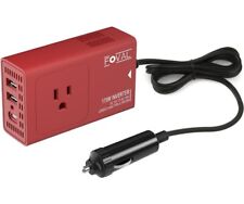 FOVAL 175W Car Power Inverter 12V DC to 110V AC Converter Vehicle Adapter Plug, used for sale  Shipping to South Africa