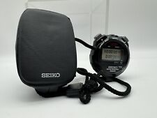 Cronômetro SEIKO S031-4010 preto resistente à água 3 barras comprar usado  Enviando para Brazil