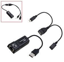 Used, Buffering RJ45 LAN Ethernet USB Adapter Cable For Amazon Fire TV 3 Stick 4K Gen2 for sale  Shipping to South Africa
