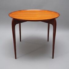 Mesa lateral bandeja mesa teca Fritz Hansen Willumsen Engholm anos 60 comprar usado  Enviando para Brazil