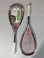 Two Prince Exo3 Red Squash Rackets One Brand New, One Lightly Used for sale  Shipping to South Africa