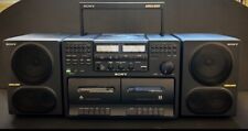 Sony CFD-750 Boombox CD Cassette Radio AM/FM Mega Bajo Funciona Muy Raro DE COLECCIÓN segunda mano  Embacar hacia Mexico
