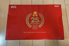 Nintendo Wii Console Red Super Mario Bros 25th Anniversary Limited Edition  , used for sale  Shipping to South Africa