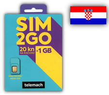 chorwacka karta sim Telemach. Karta SIM z numerem telefonu +385 na sprzedaż  Wysyłka do Poland