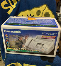 Sistema telefónico copiadora de fax de papel liso compacto Panasonic KX-FHD331 nuevo caja abierta segunda mano  Embacar hacia Argentina