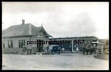 ALLISTON Ontario 1910s Train Station. Real Photo Postcard for sale  Shipping to South Africa