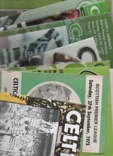 Celtic home programmes for sale  NEWPORT-ON-TAY
